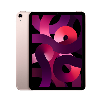 苹果 Apple iPad Air 5代 10.9英寸 全面屏 256GB WLAN版+5G插卡版 平板电脑 粉色 海外版