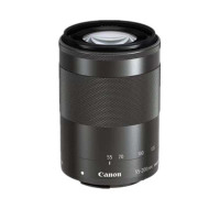 佳能EF-M 55-200MM F/4.5-6.3 IS STM 微单相机 长焦远摄变焦镜头 黑色 拆机版