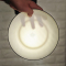 景德镇家用陶瓷盘子纯手工绘制欧式简约风西餐盘果盘味碟 8英寸月光盘单个