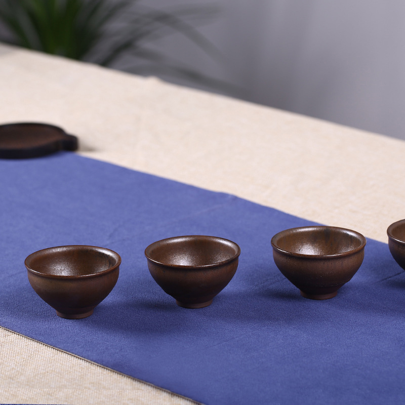 宜兴紫砂杯茶杯功夫茶具品茗杯小口杯茶杯茶盅柴烧杯子