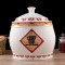 风源储米箱防虫油缸陶瓷米缸米桶装米桶米罐带盖家用装饰摆件( 米35斤)