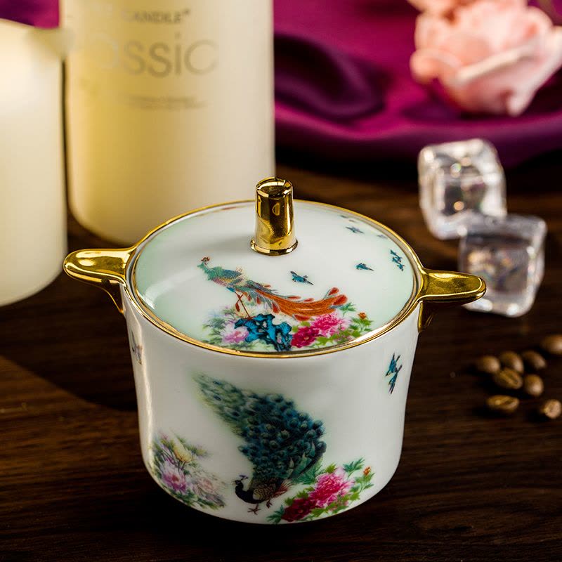 风源欧式咖啡杯套装英式下午茶茶具高白泥陶瓷中式咖啡具图片