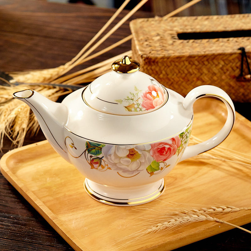 风源 欧式咖啡具骨瓷整套咖啡杯碟套装 咖啡壶高档礼品新婚