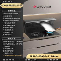 志高(CHIGO)分体式集成灶家用体感变频大吸力嵌入式小户型分体灶_变频分体灶_天然气