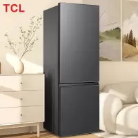 TCL171升L1双门双温区节能二级能效低音小型家用租房宿舍电冰箱