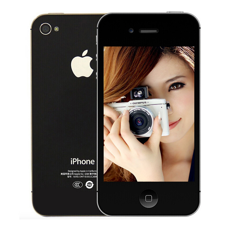 二手95新appleiphone4s8g黑色苹果手机