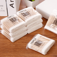 双头木棒卫生棉签棉花棒婴儿卫生棉棒棉球卸妆化妆棉签棒