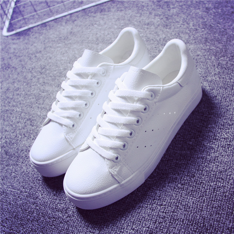 夏季小白鞋女2019新款学生韩版百搭平底帆布鞋女运动鞋板鞋休闲鞋mar