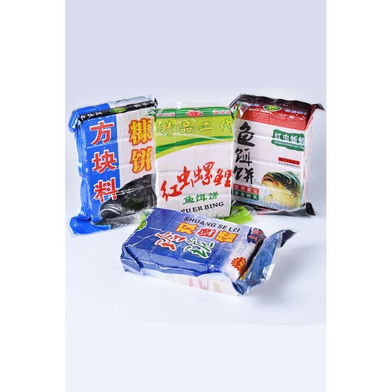 鱼饵窝料海杆抛竿饵爆炸钩翻板钩饵饼红虫蚯蚓方块饵料野钓打窝饵