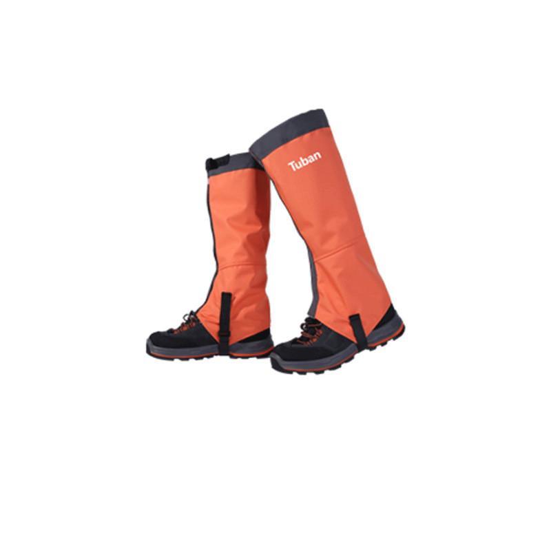 户外登山雪套徒步沙漠防雪沙鞋套男女儿童滑雪防水护腿脚套