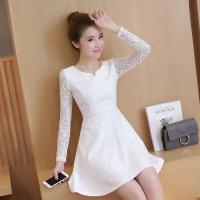 订婚礼服粉色伴娘参加婚礼女装连衣裙秋季公主裙成人礼18-20-25岁