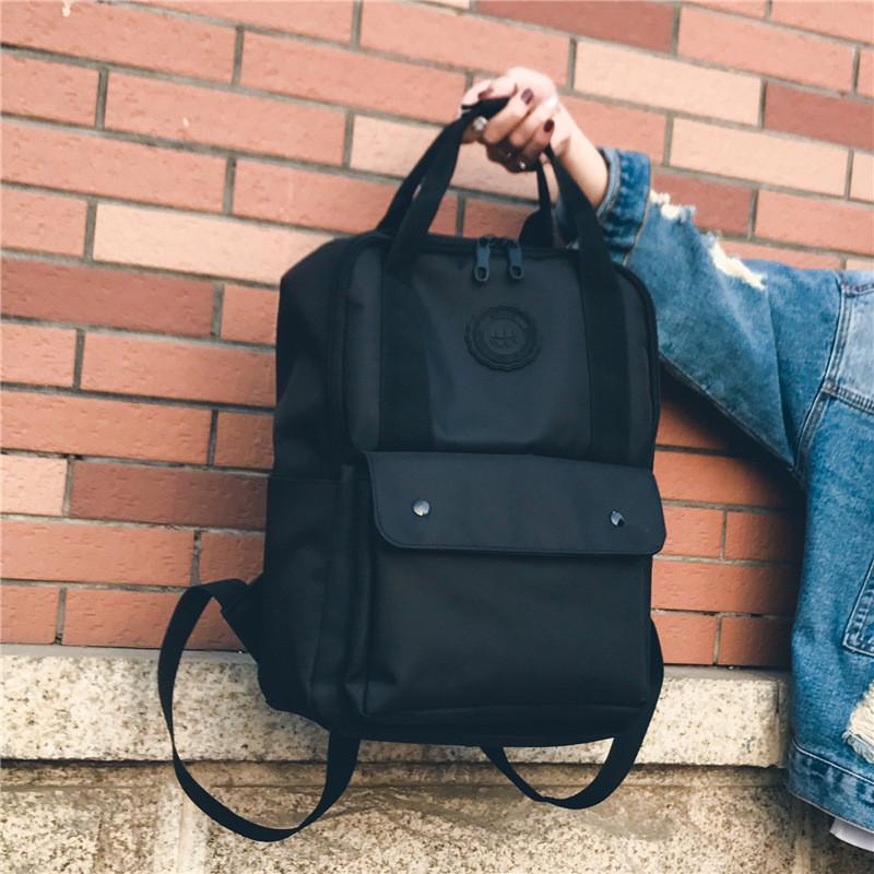 潮牌双肩背包男士时尚女韩版潮2017新款个性百搭防雨旅行电脑包