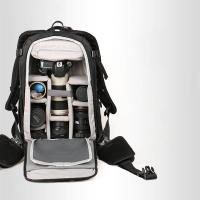 2017新款相机包专业单反相机双肩背包摄影包双肩包男佳能尼康防水大容量男女摄影器材大容量背