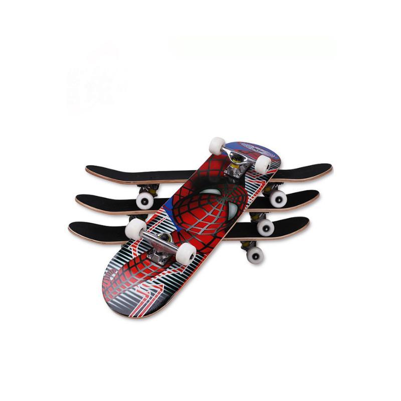 【断板包赔】成人滑板刷街公路儿童专业四轮双翘凹板