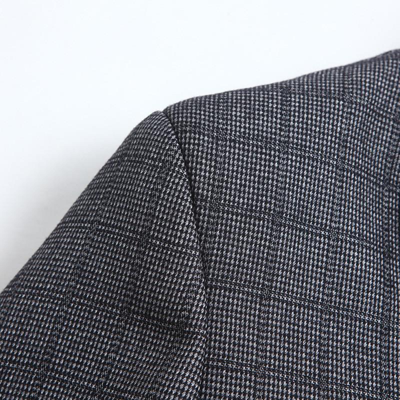 2016新款中年男士西装宽松大码休闲西服外套爸爸装时尚中老年男装