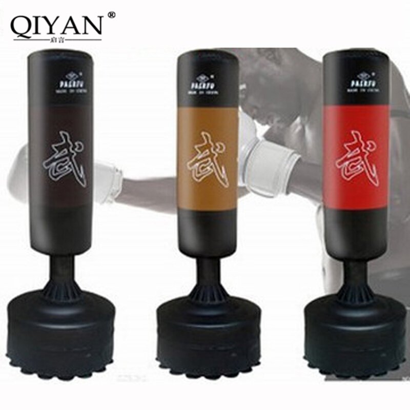 吸盘拳击散打沙袋拳击不倒翁拳击靶家用健身器材成人儿童立式沙袋散打沙包