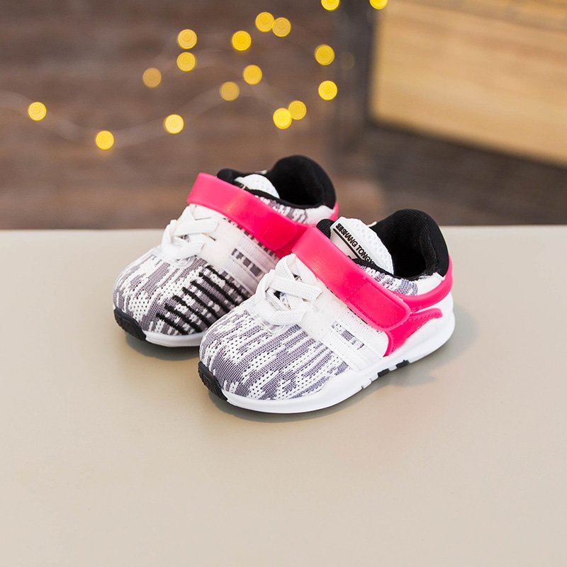 春秋季儿童鞋子1-3岁宝宝鞋男童休闲运动鞋0女婴儿鞋软底学步鞋潮