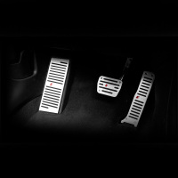 奥迪油门刹车踏板免打孔专用改装配件