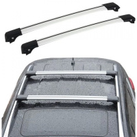 汽车行李架横杆超静音翼杆铝合金通用车顶架旅行架自行车架