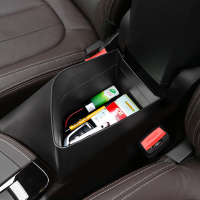 适用宝马新X1置储物盒箱手机收纳盒多功能 增高型 扶手储物箱 盒 新X1扶手储物箱1个