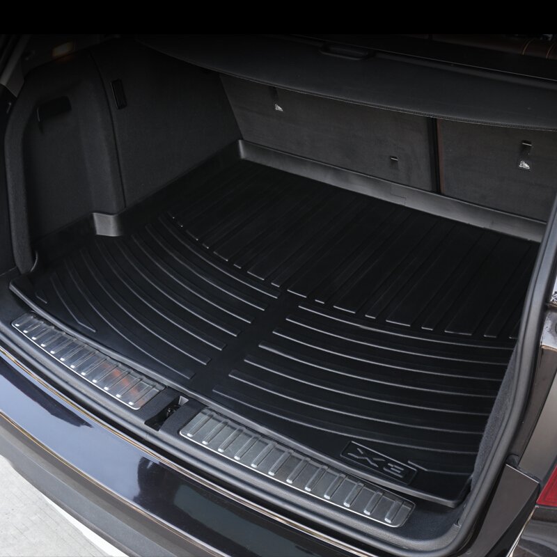 适用宝马5系3系X1X3X5320LI宝马525LI尾箱垫3D立体后备箱垫子TPO立体尾箱垫