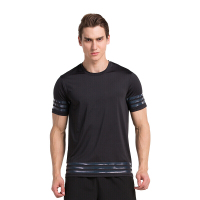 健身服男运动短袖T恤2017春新款篮球足球跑步速干衣弹力压缩运动服