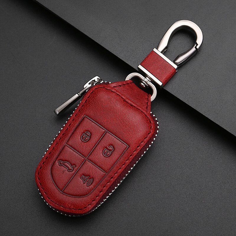 17款全新宝沃BX7汽车专用BX5真皮智能遥控保护套扣改装男女