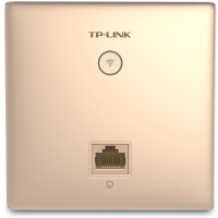 TP-LINK AP302I-PoE 300M无线86型面板式AP 企业级酒店别墅wifi接入POE供电 AC管理