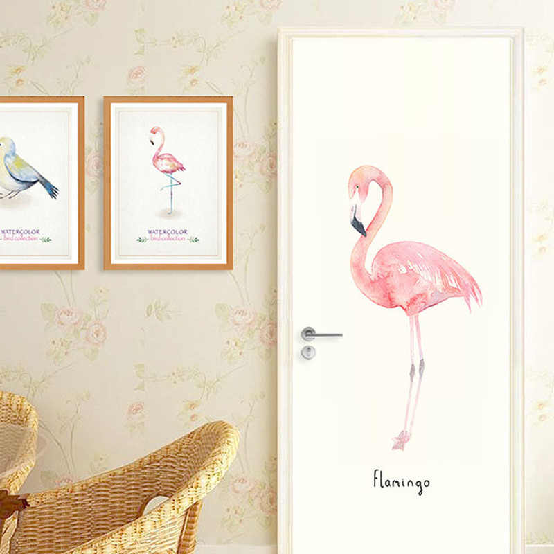 舒厅创意家居包门贴纸装饰画客厅卧室木门宿舍翻新贴自粘寝室个性创意