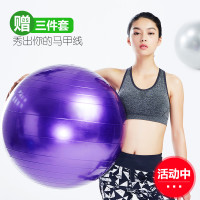 闪电客 瑜伽球健身球加厚防爆初学者孕妇分娩助产球