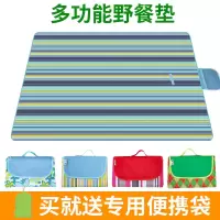 户外坐垫草坪野炊郊游牛津布闪电客野餐垫防潮垫双人地垫防水沙滩折叠