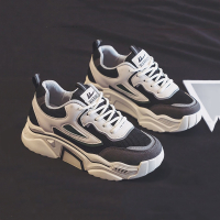 回力(Warrior)老爹鞋女 秋冬 ins潮显脚小韩版百搭加绒休闲板鞋运动鞋女