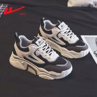 回力(Warrior)老爹鞋女春款 春季 女鞋 春秋运动鞋子秋冬季跑步鞋休闲