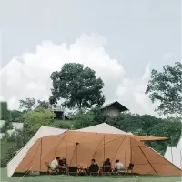 妖怪超大A塔天幕客厅帐篷户外大型露营野营防雨防晒遮阳凉棚