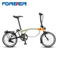 永久(FOREVER)折叠自行车便携成人男式内三变速小轮女士代步单车20寸布