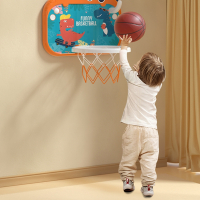 妖怪儿童挂式篮球框投篮架宝宝球类玩具1-3周岁婴儿男孩室内家用6