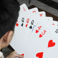 妖怪「超大扑克牌」闲时聚会桌游斗地主搞怪巨型创意大字牌特大号纸牌