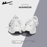 回力(Warrior)老爹鞋女款春款厚底小白鞋子女鞋松糕增高运动鞋