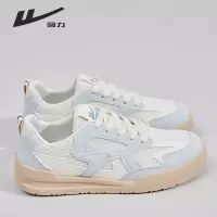 回力(Warrior)帆布鞋女春季时尚板鞋轻便百搭软底芭蕾风德训鞋女