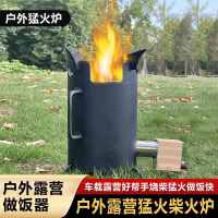 闪电客柴火炉柴火炉车载钓鱼露营柴火炉户外便携式旅化炉