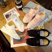 品牌女鞋2017春夏季新款透气运动鞋女内增高百搭跑步鞋韩版原宿休闲女鞋潮