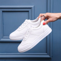 品牌女鞋新款系带小白鞋女鞋运动鞋平底百搭板鞋韩版单鞋潮流运动休闲男鞋子百搭青少年潮