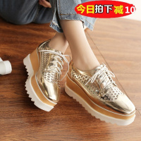 春小码31平底32单鞋33镂空系带厚底大码40松糕鞋41休闲鞋42女鞋43