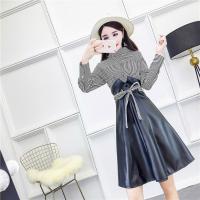冬季套装裙两件套性感女神小香风秋冬款宽松蓬蓬端庄大气学生显瘦