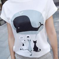 2018新款夏天套装女时尚潮短袖九分裤时尚显瘦学生韩版夏季两件套