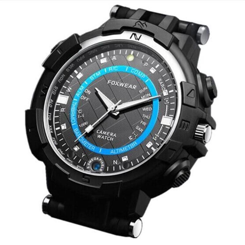 柏族 智能男士手表腕表摄像机高清1080P微型摄像头无线远程wifi拍照录音录像移动侦察 8g内存