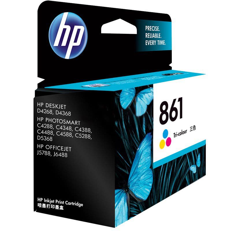惠普(HP)CB337ZZ 861 彩色墨盒 (适用Photosmart C4288 4348 4388 4488)图片