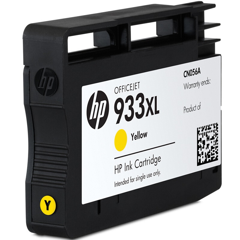 惠普(HP)CN056AA 933XL 大容量黄色墨盒(适用Officejet 7110 7510 7610 7612)