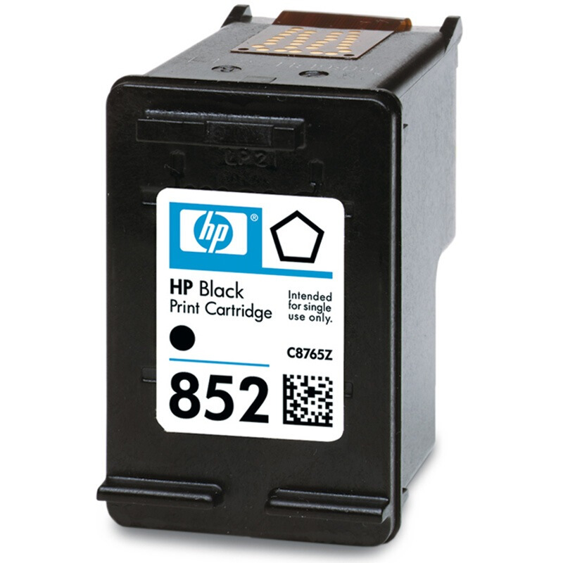 惠普(HP)C8765ZZ 852 黑色墨盒(适用B8338 Deskjet 9808 Officejet H470b)高清大图