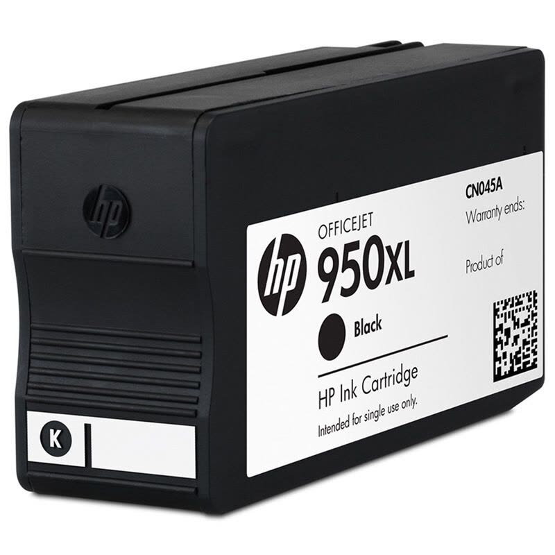 惠普(HP) CN045AA 950XL 黑色墨盒 (适用Officejet Pro 251dw 276dw 8100)图片